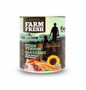 Farm Fresh - Venison and Rabbit with Sweet Potatoes 800 g